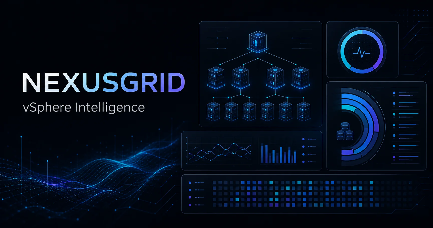 Nexusgrid – Dashboard zur lokalen Analyse von RVTools-Exporten